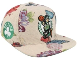 Boston Celtics True Tap Multi/Beige Snapback - Mitchell & Ness 9 Boston Celtics True Tap Multi/Beige Snapback - Mitchell & Ness -Casquettes Snapparis Boutique 196294435595 4