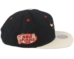 Chicago Bulls Pin Drop Black/Stone Snapback - Mitchell & Ness 9 Chicago Bulls Pin Drop Black/Stone Snapback - Mitchell & Ness -Casquettes Snapparis Boutique 196294612064 4