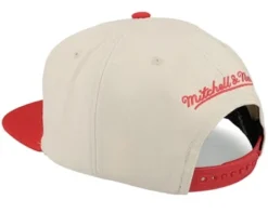 Calgary Flames Vintage Off White Snapback - Mitchell & Ness -Casquettes Snapparis Boutique 196294857830 3