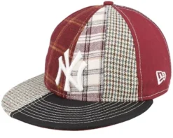 New York Yankees MLB Patch Panel 9FIFTY Rc Ney Herwhi Strapback - New Era