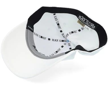 Iron X Sapphire White/3D Sapphire Clover Flexfit - Black Clover 5 Iron X Sapphire White/3D Sapphire Clover Flexfit - Black Clover – Image 5