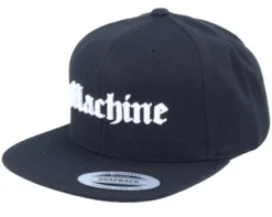 3D Machine Black Snapback